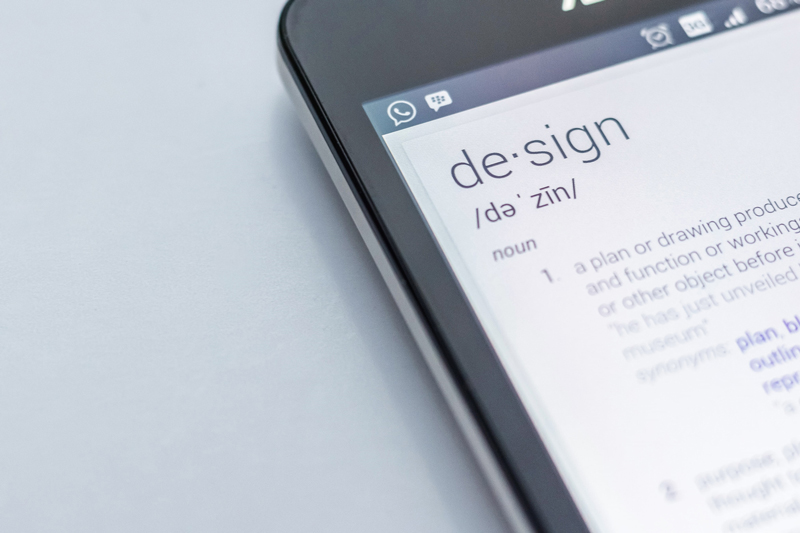 Picture of the definition of design